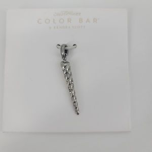 Color Bar Kendra Scott Silver Unicorn Horn Charm